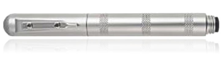 Giuliano Mazzuoli Officina Fountain Pens in Micrometer Chrome