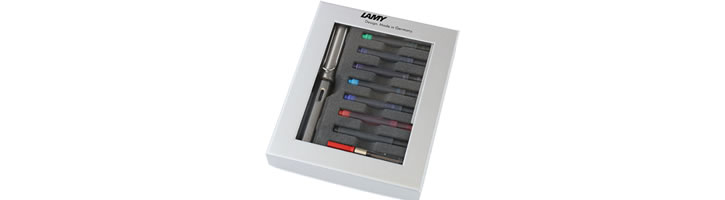 Lamy Gift Set - Ink & AL-Star Fountain Pens