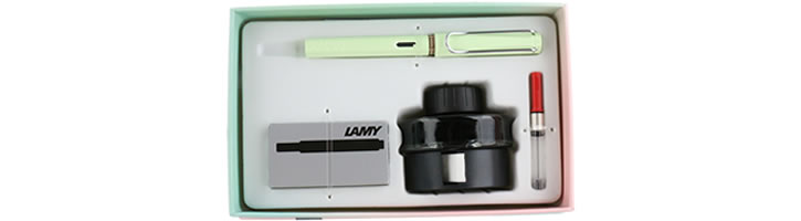 Lamy Gift Set - Ink & Safari Fountain Pens in Mint