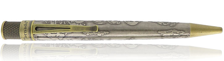 Retro 51 Tornado Popper Rollerball Pens in Keystone