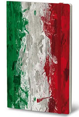 Stifflexible Flag Medium Memo & Notebooks in Italy Flag
