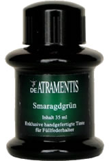 Emerald Green De Atramentis Standard (35ml) Fountain Pen Ink