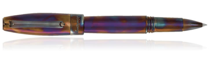 Montegrappa Fortuna Blue Blazer Rollerball Pens