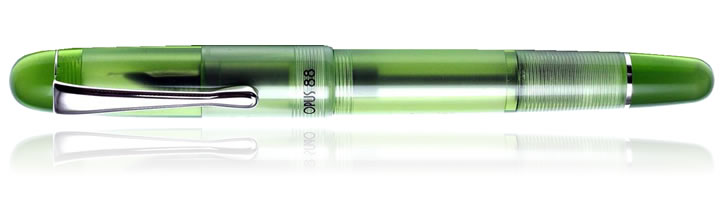 Opus 88 Picnic Fountain Pens in Green