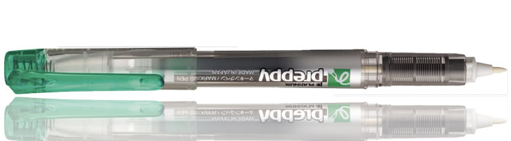 Green Platinum Preppy Marker Fountain Pens