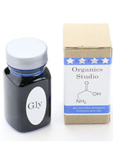 Glycine Blue Shimmer Organics Studio Amino Acid Fountain Pen Ink