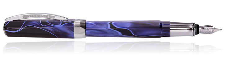Visconti Vertigo Fountain Pens in Blue