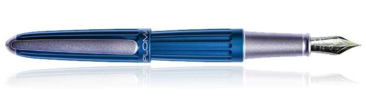 Blue Diplomat Aero Fountain Pens