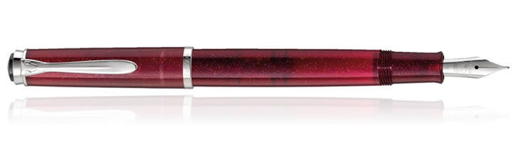 Pelikan Special Edition M205 Fountain Pens in Star Ruby with Ink