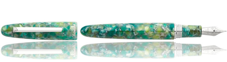 Esterbrook Estie Oversized Fountain Pens in Sea Glass / Palladium