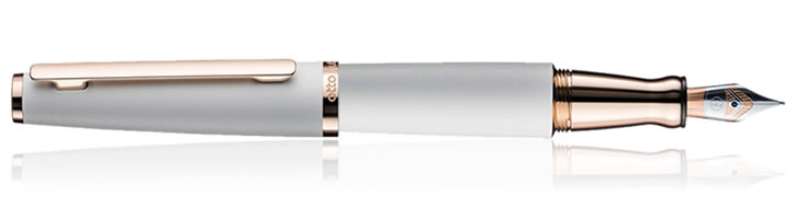 Otto Hutt Design 06 Fountain Pens in White
