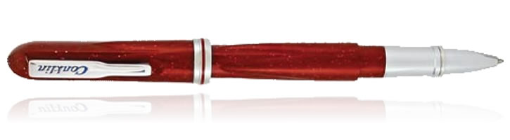 Conklin Empire Rollerball Pens in Stardust Red
