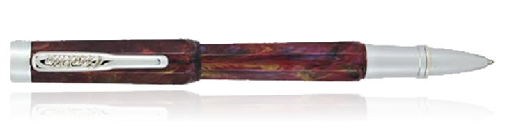 Conklin Nozac Rollerball Pens in Toldedo Red