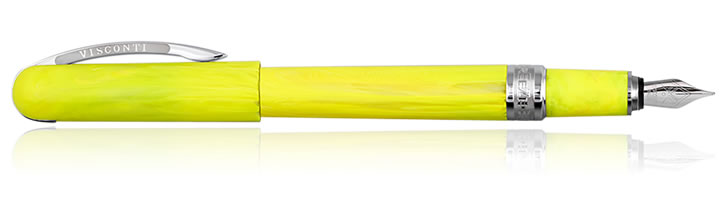 Lemon Visconti Breeze Fountain Pens
