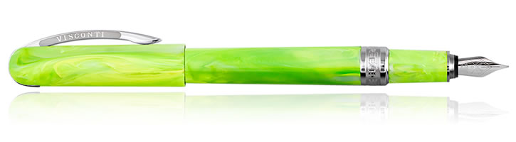 Visconti Breeze Fountain Pens in Lime