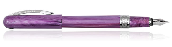 Visconti Breeze Fountain Pens in Plum