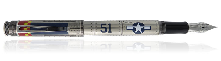 Retro 51 Vintage Metalsmith Fountain Pens in P-51 Mustang