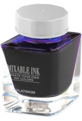 Silky Purple Platinum Mixable Mix-Free Bottled (20ml)  Fountain Pen Ink
