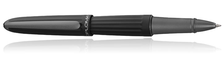 Black Diplomat Aero Rollerball Pens