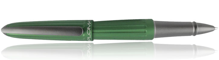 Green Diplomat Aero Rollerball Pens