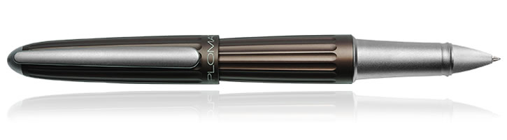 Diplomat Aero Rollerball Pens in Metallic Brown