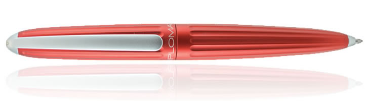 Diplomat Aero Ballpoint Pens in Red