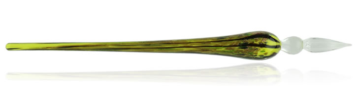 Colorverse Glass Dip Pens in Yellow