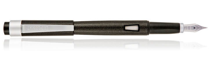 Diplomat Magnum Soft Touch Fountain Pens in Crow Black