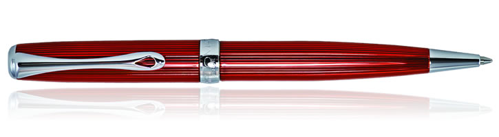 Skyline Red Diplomat Excellence A2 Ballpoint Pens
