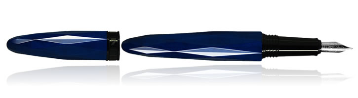 Benu Briolette Fountain Pens in Cobalt