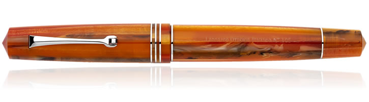 Leonardo Officina Italiana Momento Zero Fountain Pens in Mango Silver