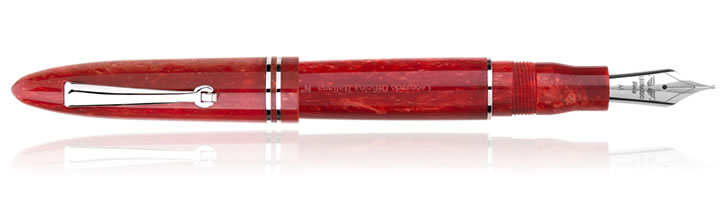 Leonardo Officina Italiana Furore Fountain Pens in Passion Red