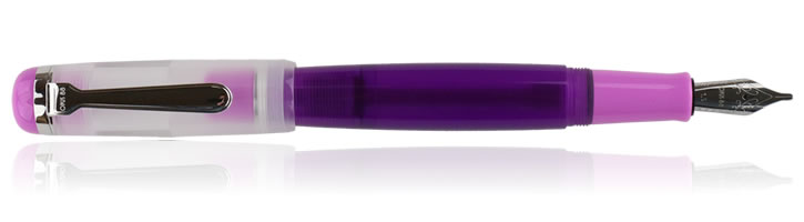 Purple Pink Opus 88 Omar Demonstrator Fountain Pens