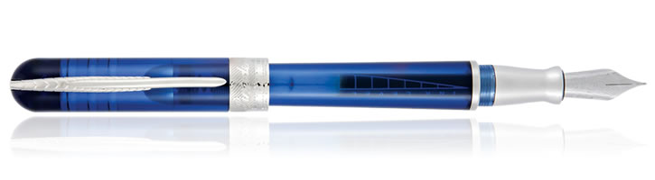 Pineider Avatar UR Demonstrator Fountain Pens in Sky Blue