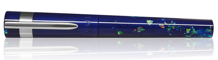 Benu Supreme Fountain Pens in Blue Opal