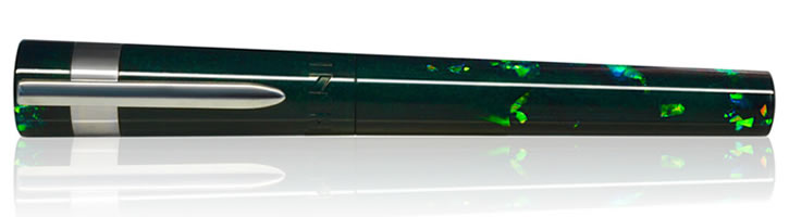 Benu Supreme Fountain Pens in Green Opal