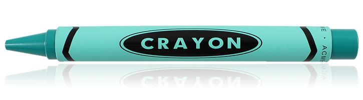 ACME Studios Crayon Rollerball Pens in Teal
