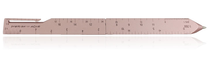 ACME Studios Scale Ballpoint Pens in Rose Gold