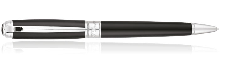 Black Palladium S.T. Dupont Line D Medium  Ballpoint Pens