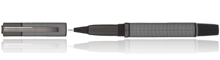 Black Grid/Gunmetal .8 Yookers Metis Fiber Pen Rollerball Pens
