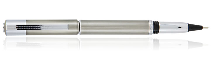 Grey Bushed Lacquer 0.8 Yookers Metis Fiber Pen Rollerball Pens
