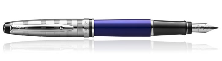 Waterman Expert Fountain Pens in Blue Deluxe