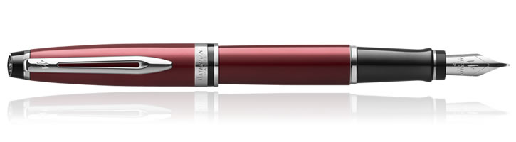 Waterman Expert Fountain Pens in Red