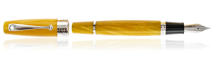 Montegrappa Miya 450 Limited Edition Fountain Pens in Yellow