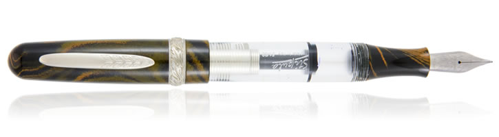 Stipula Etruria Ebonite Fountain Pens in Yellow