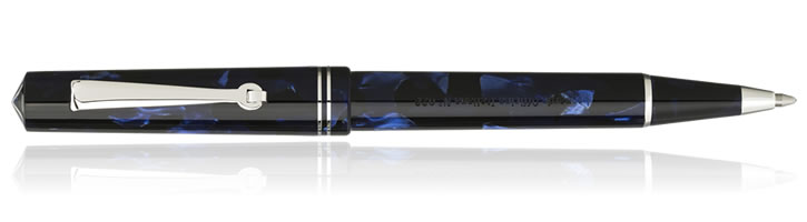 Leonardo Officina Italiana Momento Zero Ballpoint Pens in Deep Blue