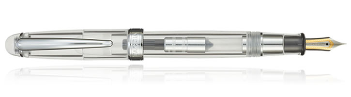 Taccia Spotlight Fountain Pens in Pure Clear