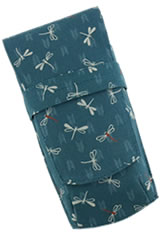 Dragonfly Taccia Kimono 3 Slot Pen Carrying Cases