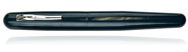 Ranga 4C Fountain Pens in Solid Teal Black Specs/Reg. Ebonite