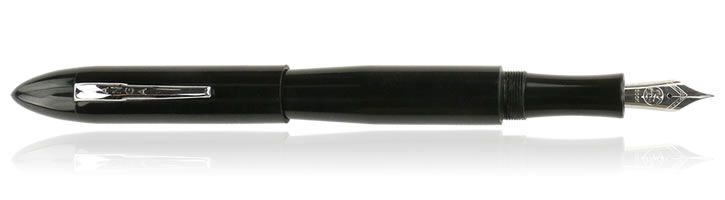 Black Ebonite Ranga 9B Fountain Pens